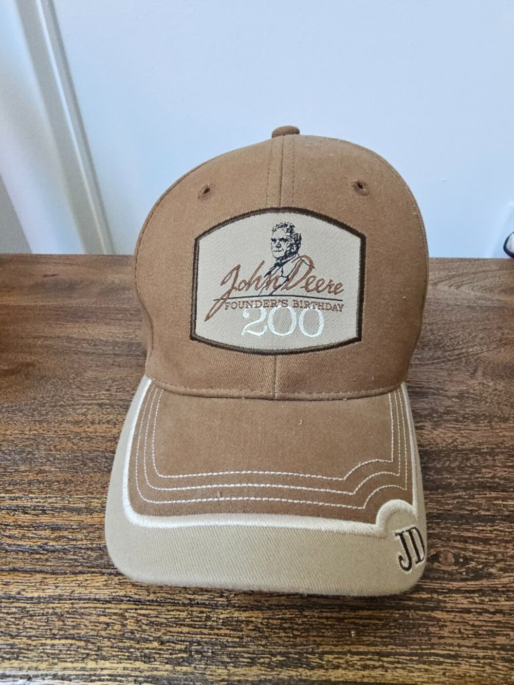 John Deere Founder’s 200th Birthday Hat – Limited Edition – Brown/Beige